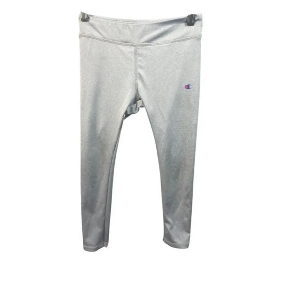 Champion Authentic Athleticwear Leggings Girls Size 6‎ Gray Activewear